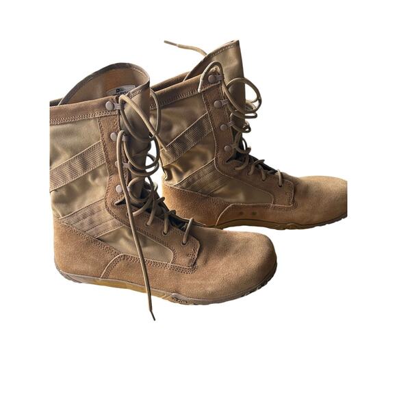 Belleville MINI-MiL TR105 Minimalist Boot Coyote Brand New Leather Nylon - Picture 2 of 7